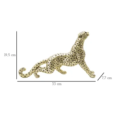 LEOPARDO POINTS SIEDZĄCY 33 7,7 19,5 cm